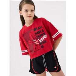 Шорты трикотажные для девочек, 2 шт в комплекте