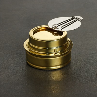 Горелка спиртовая, туристическая, 7.4×4.6 см