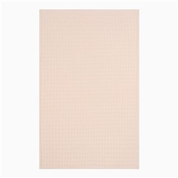 Набор кухонных полотенец «Доляна», бежевый, 35×60 см - 4 шт., 100% хлопок, вафля 220 г/м²