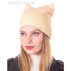 S 710 Шапка с ушками (56-58)