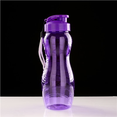 Бутылка для воды, 1 л, 25 х 9 см,  микс