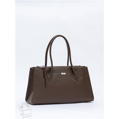 Сумка женская кожаная 9678SP cappuccino Velina Fabbaino-Safenta