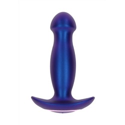 Синяя анальная вибропробка Buttocks The Wild Magn Pulse Vibrating Plug - 15 см.