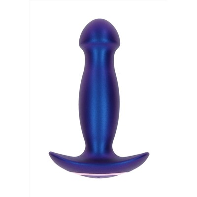 Синяя анальная вибропробка Buttocks The Wild Magn Pulse Vibrating Plug - 15 см.
