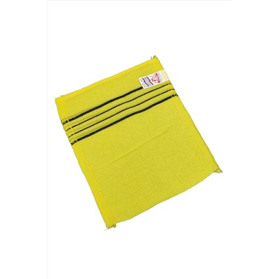 Bath Towel Мочалка-варежка для душа с пилинг-эффектом, однослойная, в ассортименте KRISTALLER, 1110935