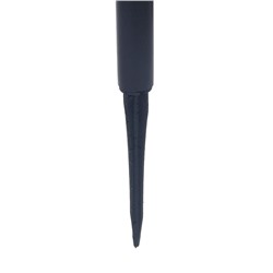 Садовый светильник «Рифлёный конус», уличный, на солнечной батарее, 1 LED, свечение белое