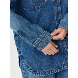 КУРТКА ЖЕНСКАЯ ДЖИНСОВАЯ 2025-2DJW1001-2