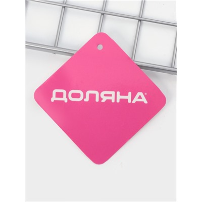 Корзина сетчатая навесная на полку Доляна, 40×25×14 см, хром