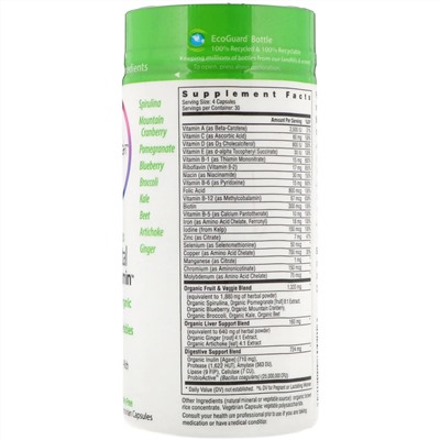 Rainbow Light, Сертифицированный Prenatal Multivitamin, 120 вегетарианских капсул