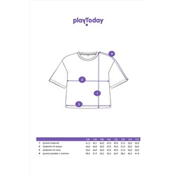Футболка PLAYTODAY, 1121686
