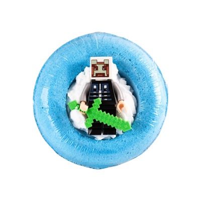 Бомбочка для ванн CUBEHERO синяя, 210 г МИКС