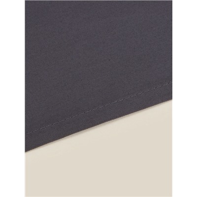 Простыня на резинке 1.5-спальная SL Home Graphite, 140×200+30 см, сатин