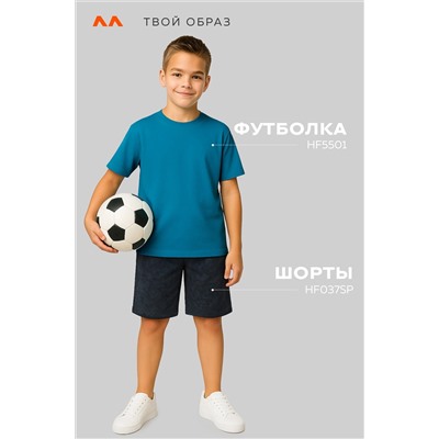 Детская однотонная футболка Happyfox