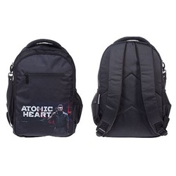 Рюкзак молодежный "BASIC STYLE. Atomic Heart" 41х30х15 см 2 отделения 3 кармана (085185) 03055 Хатбер