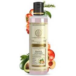 Khadi Natural Увлажняющее Лосьон Персик и Авокадо без СЛС 210 мл