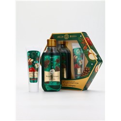 Подарочный набор новогодний «Волшебные истории», гель для душа 300 мл и лосьон для тела 85 мл, URAL LAB