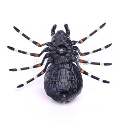 Паук "Крестовик" р/у, с распылителем 27MHz, свет, в коробке