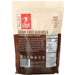 Caveman Foods, Grain Free Granola, Chocolate Almond Crunch, 7 oz (198 g)