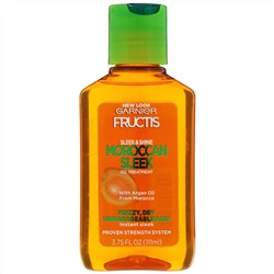 Garnier, Fructis, Sleek & Shine, Moroccan Sleek, масло для волос, 111 мл