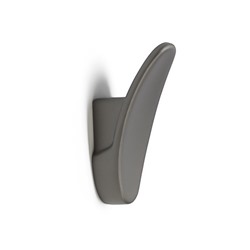 Крючок мебельный CAPPIO PLATE, однорожковый, графит