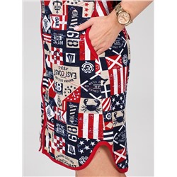 Тома - халат синий