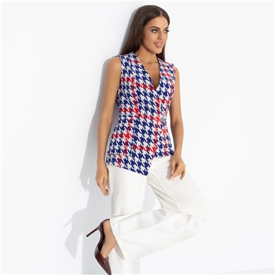 Жилет приталенного силуэта, Стильный лидер (эффектный)