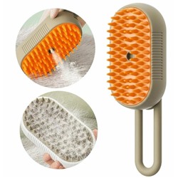 3 в 1 паровая щетка для кошек, электрическая расческа для кошек, массажная расческа для домашних животных для кошек, спрей для воды, щетки для ванны для кошек, товары для ухода за домашними животными