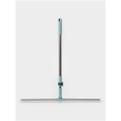 Водосгон для пола, силиконовый, поворотный сгон 60 см, черенок нержавеющая сталь 58-97 см