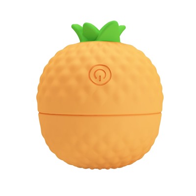 Оранжевый клиторальный стимулятор-ананас Pineapple Secret