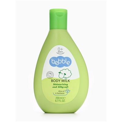 Молочко детское Bebble для тела, 200 мл