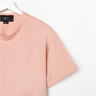Футболка женская MIST basic, размер 48-50, розовая