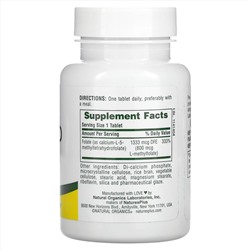 Nature's Plus, фолиевая кислота, 800 мкг, 90 таблеток