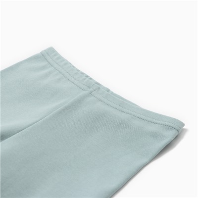 Комплект для девочки (майка и велосипедки) MINAKU, голубой, рост 98 см