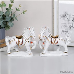 Статуэтка Лошадь 20 см набор 2 штуки / W2518 /уп 12/СИМВОЛ года 2026