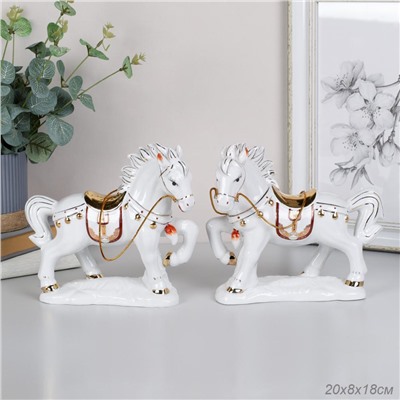 Статуэтка Лошадь 20 см набор 2 штуки / W2518 /уп 12/СИМВОЛ года 2026
