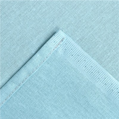 Простыня Этель цвет голубой, 150×220 см, 125 г/м², бязь, хлопок 100%
