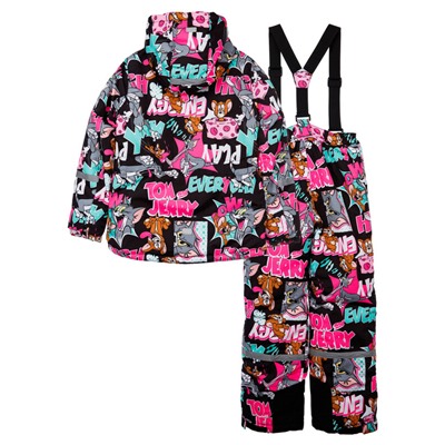 Комплект текстильный с полиуретановым покрытием для девочек: куртка, брюки