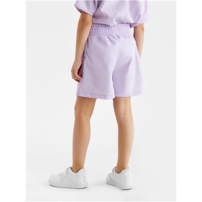 Шорты для девочки MINAKU, сиреневые, рост 128 см