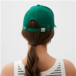 Кепка женская с вышивкой MIST Tennis, зелёная, размер 56-58