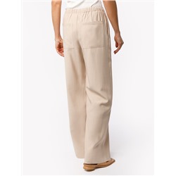 Свободные брюки из плотного лиоцелла на резинке