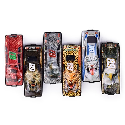 Набор машин "Звериная мощь" в коробке