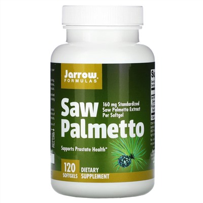 Jarrow Formulas, сереноя, 160 мг, 120 капсул