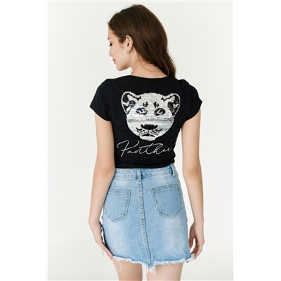 Футболка 7117 (Черный)