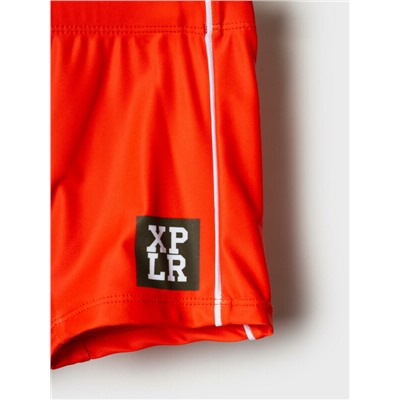 Плавки-шорты трикотажные для мальчиков, средней длины