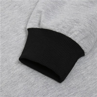 Костюм женский (свитшот, брюки) MINAKU: Casual Collection, размер 42, серый