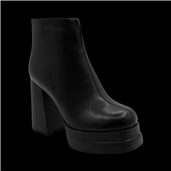 Ботинки из натуральной кожи Р-188-1 черные