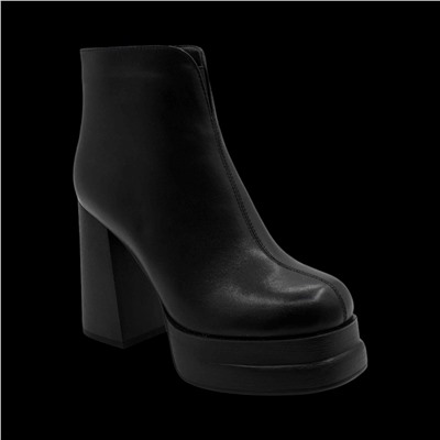 Ботинки из натуральной кожи Р-188-1 черные