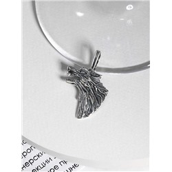 Подвеска из серебра с чернением 925 пробы п025ч