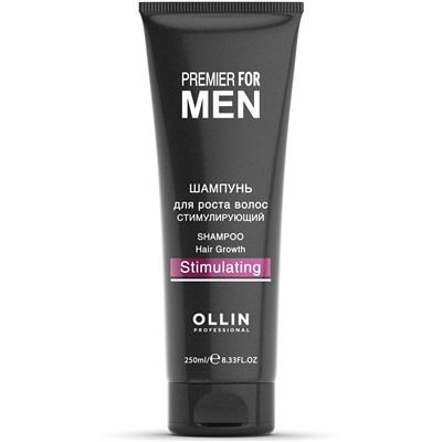 OLLIN PREMIER FOR MEN Шампунь для роста волос стимулирующий 250 мл