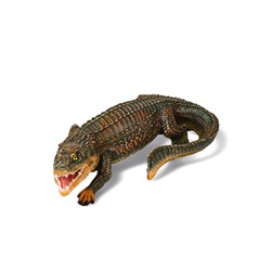 Садовая фигура из полистоуна «Крокодил», 20×50×28 см